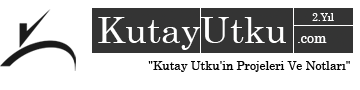 Kutay Utku |  "Kutay Utku'in Projeleri Ve Notları" Logo