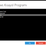 Masaüstü Kısayol Programı: Hızlı Erişim İçin İdeal Çözüm