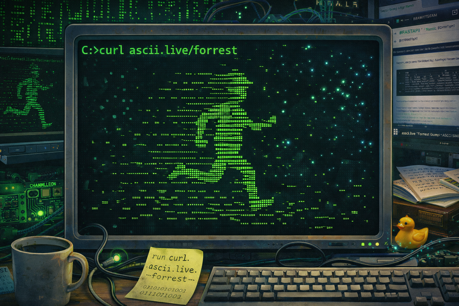 ASCII Sinema Deneyimi Komutu