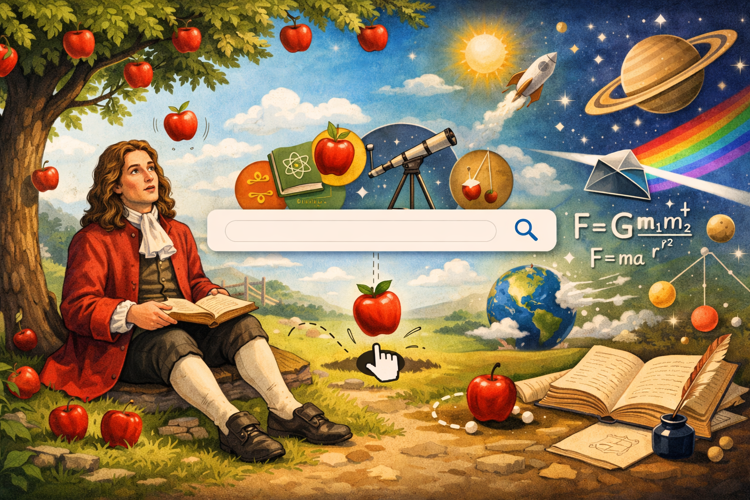 Isaac Newton Araması Bilim, Keşif ve Eğlenceli Etkileşimler