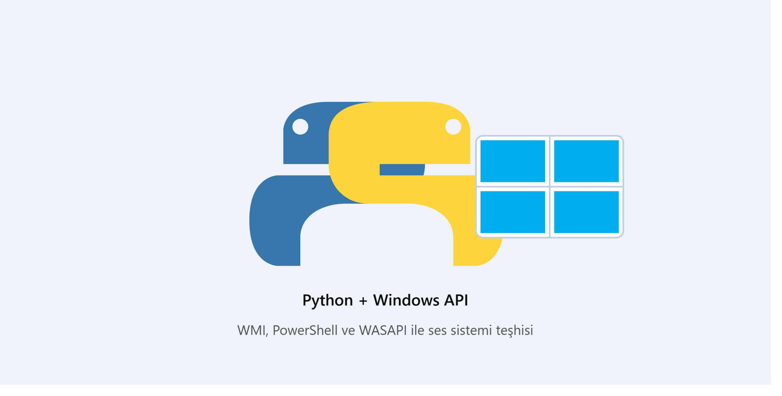 Windows’ta Python ile Ses Sistemi Analizi: 5.1 mi Kullanıyorsun, Stereo mu? Sıfırdan İleri Seviyeye Tam Rehber