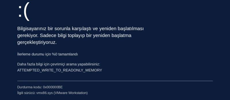 Aylarca Süren Mavi Ekran Kabusu Sona Erdi: Suçlu VMware’di
