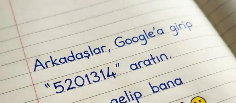 “5201314” Gizemi: Bir Not Defteri Sayfası Neden Viral Oluyor?